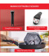 JUEGO 3 SARTENES 22/24/26 CM + 2 CAZOS 16/18 CM + MANGO EXTRAÍBLE + 4 ACCESORIOS L1599902