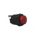 INTERRUPTOR BIPOLAR LUMINOSO ROJO, 4 TERMINALES 14AG037