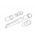 KIT BUSCA RINCONES 30,32,36mm, 22cm de largo  49NO032