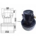 MOTOR PARA ASPIRADOR UNIVERSAL 1000W 54AS219R