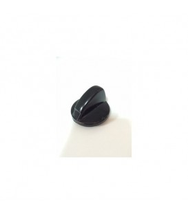 Mando encimera Teka color negro, eje corto  83030426