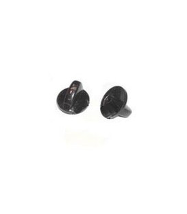 Mando encimera Teka eje corto negro 83030424