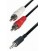 2rca m - jack 3,5 st 5m E-A49-5