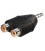 Adaptador 3,5ST m - 2xRCA h E-AC17