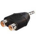 Adaptador 3,5ST m - 2xRCA h E-AC17