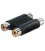 Adaptador 2xRCA h - 2xRCA h E-AC21