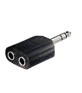 Adaptador 6,3ST m - 2x6,3ST h E-AC7