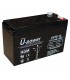 BATERIA DE PLOMO 12V-7A, MEDIDAS: 150X94X6 BATEP12.7