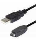 Cable USB tipo A macho a conector Mini-USB macho 8 pines E-C158-3M