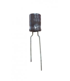 Condensador electrolitico 100MF-50V CERL-100MF-50V