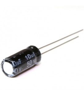 Condensador electrolitico 10MF-50V CERL-10MF-50V