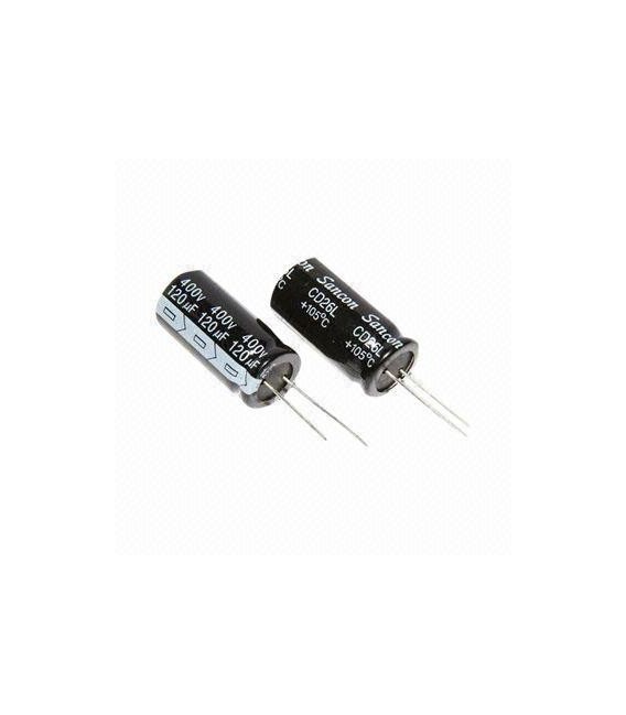 Condensador electrolitico 120MF- 400V CERL-120MF-400V