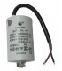 CONDENSADOR BIPOLAR 40MF - 450V - CON CABLE  40MF CC