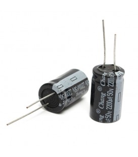 Condensador electrolítico 2200MF- 50V, 105º CERL-2200MF-50V