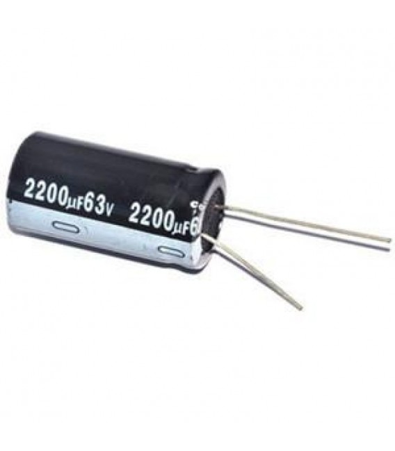 Condensador electrolítico 2200MF- 63V  CERL-2200MF-63V