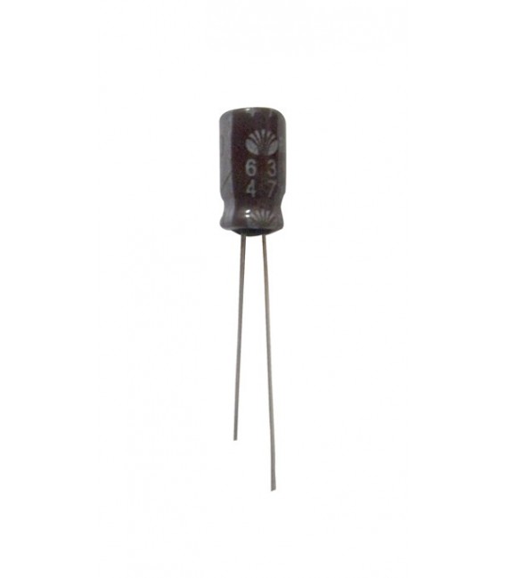 Condensador electrolitico  47MF-63V CERL-47MF-63V