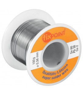 BOBINA ESTANO 100GRS-0,5MM 60%  EST-100G-0,5MM