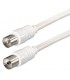 Cable antena iec macho-hembra blanco 1,5m E-FK1Z