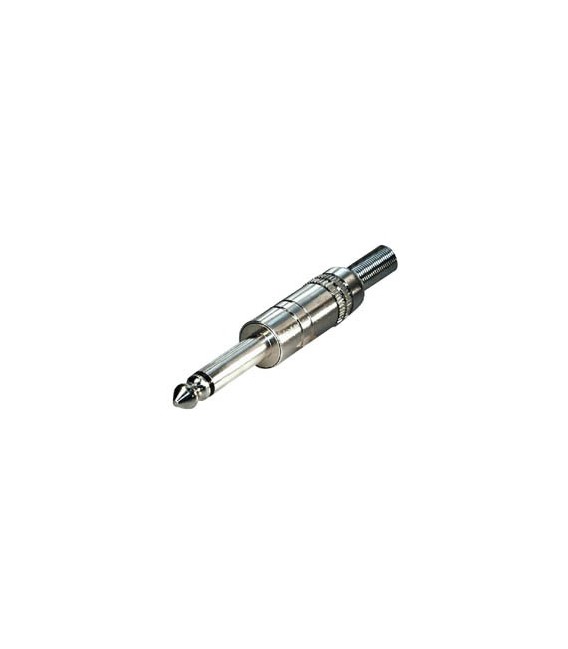 KIT 10 CONECTORES JACK 6,3mm MACHO MONO  E-SK2M