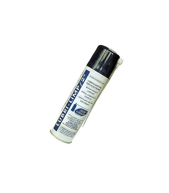 Lubricante fino especial para electrónica. Elimina ruidos, evita oxidaciones, expulsa la humedad. LUBRILIMP-2R