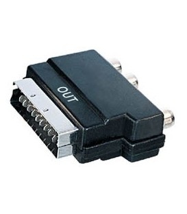 Adaptador euroconector a 3xRCA (out) V49O