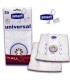 BOLSAS PARA ASPIRADORES UNIVERSALES PACK DE 2 BOLSAS F-20000