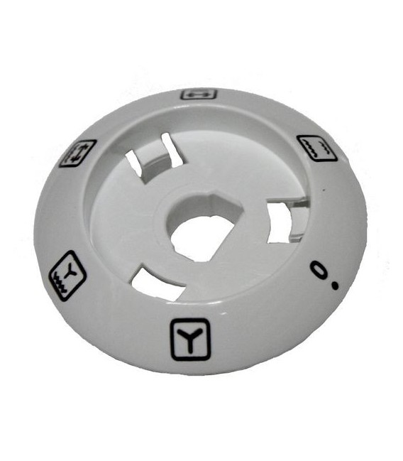 DIAL DE MANDO PARA HORNO FAGOR DE 5 FUNCIONES BLANCO C20K014A9