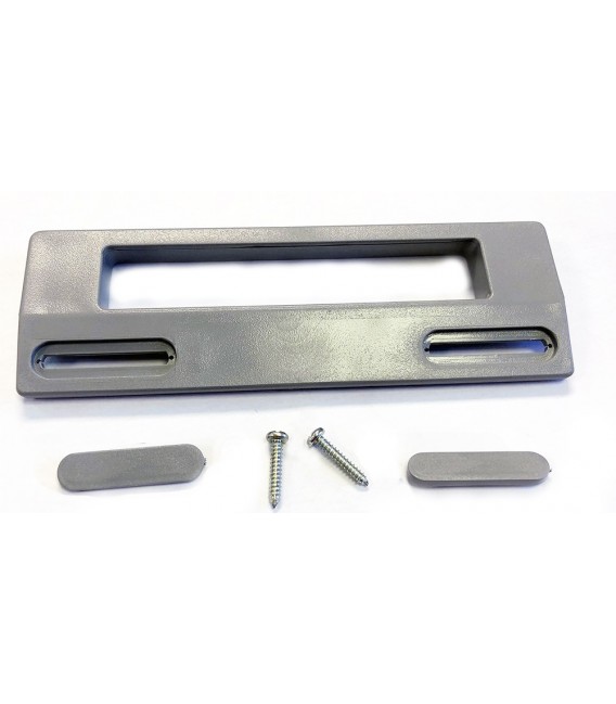 TIRADOR PARA PUERTA FRIGORÍFICO STANDARD, COLOR GRIS MEDIDAS 18,80 cm x 6,50 cm. 35FR135