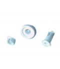 KIT DESPLAZAMIENTO CESTOPARA  LAVAVAJILLAS BOSCH, SIEMEMNS. RUEDA PEQUEÑA  21BS219