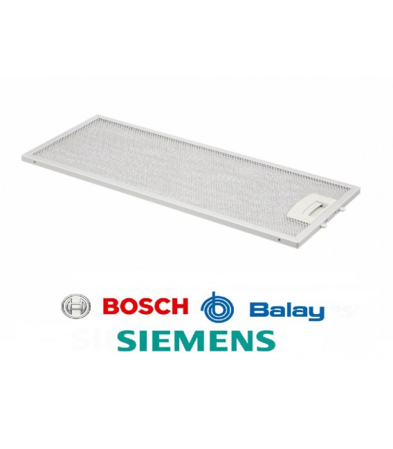 FILTRO CAMPANA EXTRACTORA BALAY, BOSCH (445mm x 175mm) 00352813