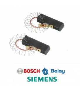 ESCOBILLAS LAVADORA BOSCH 2 uds, BOSCH, BALAY, SIEMENS 00154740