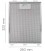 FILTRO CAMPANA EXTRACTORA TEKA 40472918