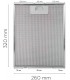 FILTRO CAMPANA EXTRACTORA TEKA, 40472918, 260X320 MM