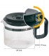 Jarra para cafetera universal, regulable en altura de 10,5 cm a 13 cm 120UN0150
