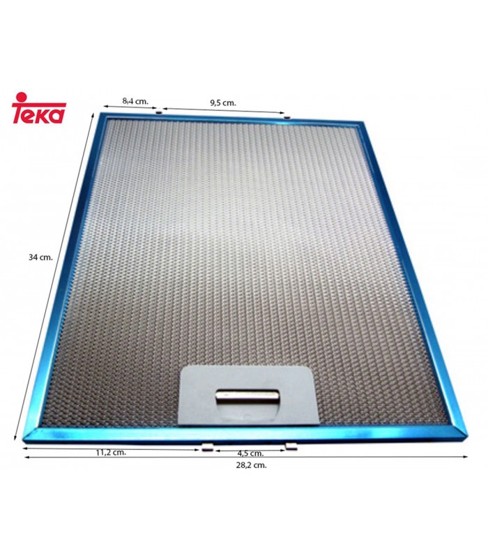 Filtro Campana Extractora TEKA 280x 440 mm 81455031