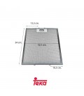 FILTRO METALICO CAMPANA EXTRACTORA TEKA 81484011