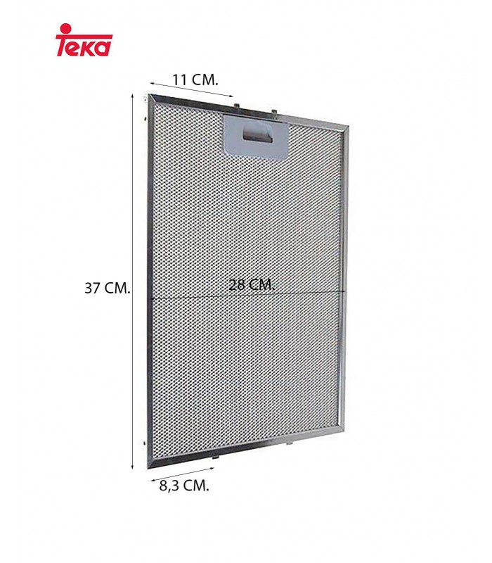 FILTRO METALICO MOVIL CAMPANA TEKA TL 6310 - 137mm X 500mm