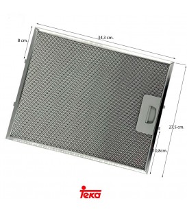 FILTRO CAMPANA EXTRACTORA TEKA ELEGANCE EP600 81460133