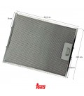 Filtro campana cocina TEKA 325x342mm (81460138)