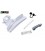 TIRADOR MANETA COMPLETA LAVADORA ZANUSSI, ELECTROLUX 21ZN0122
