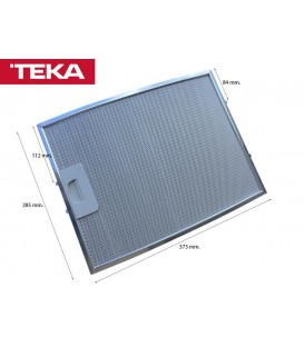 FILTRO METALICO CAMPANA TEKA DX 90 VR03 - 315mm X 240mm