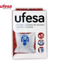 BOLSAS ASPIRADOR UFESA 00579169. CONTENIDO 5 BOLSAS