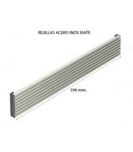 REJILLAS HORNO Y FRIGORÍFICO ACERO INOX MATE 596x12mm. 510UN1061