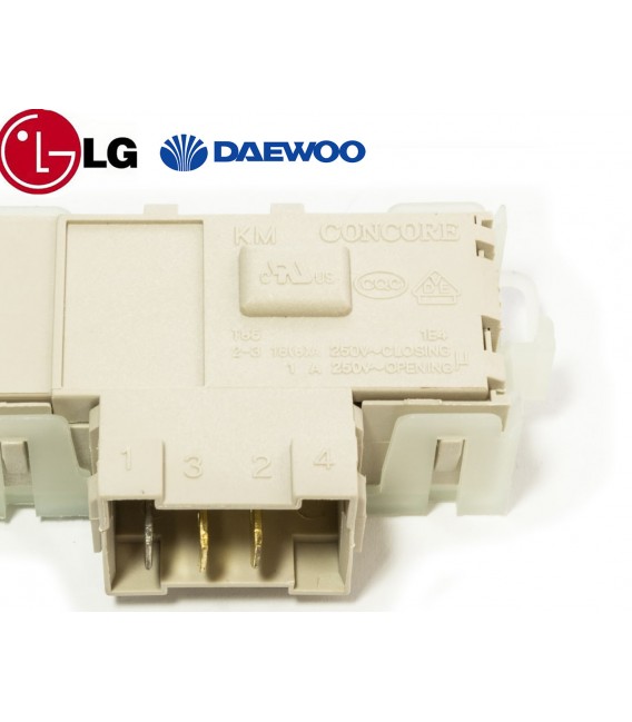 BLOCAPUERTAS LG 6601ER1005A 3 TERMINALES WD14336RD 6601EN1003D