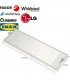 TAPA DE LUZ CAMPANA EXTRACTORA FAGOR, EDESA, WHIRLPOOL KE0001537