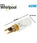 LAMPARA FRIGORIFICO WHIRLPOOL 40W 481213418033