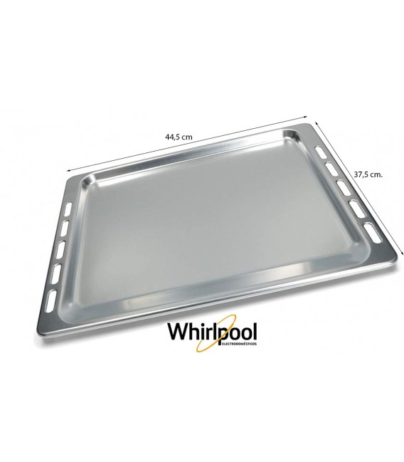 BANDEJA HORNO WHIRLPOOL, INDESIT,  IFV221IX, MEDIDAS: 44,5X 37,5CM. 481241838127
