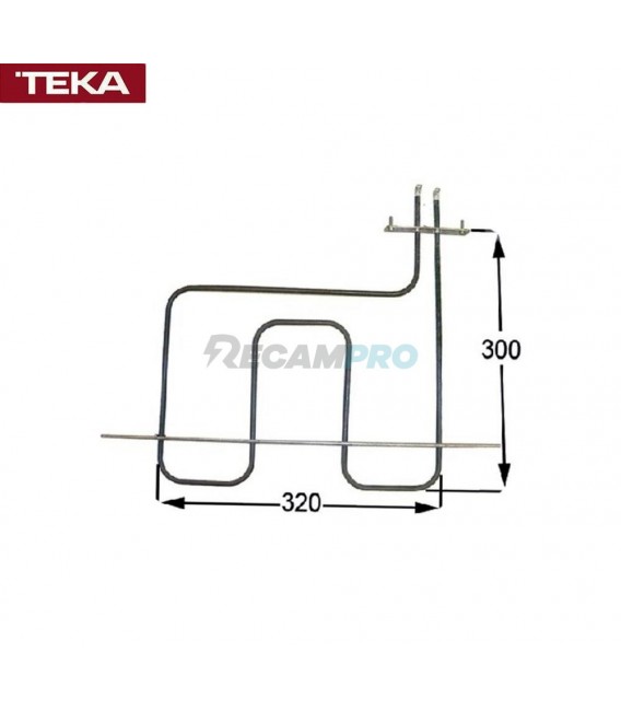 RESISTENCIA SUPERIOR HORNO TEKA 1400W 230V 83140302