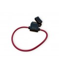PORTAFUSIBLE PARA FUSIBLE COCHE CON FUSIBLE  E-NS8