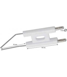 ELECTRODO QUEMADOR GASOLEO BIFILARE, BALTUR 0016010064